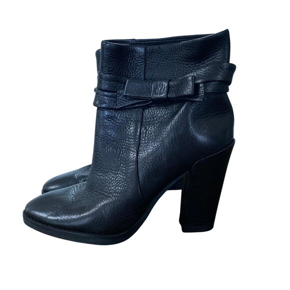 KATE SPADE New York Booties Mannie High-Heel Boots Black Size 7.5 Autumn Winter - Picture 4 of 11
